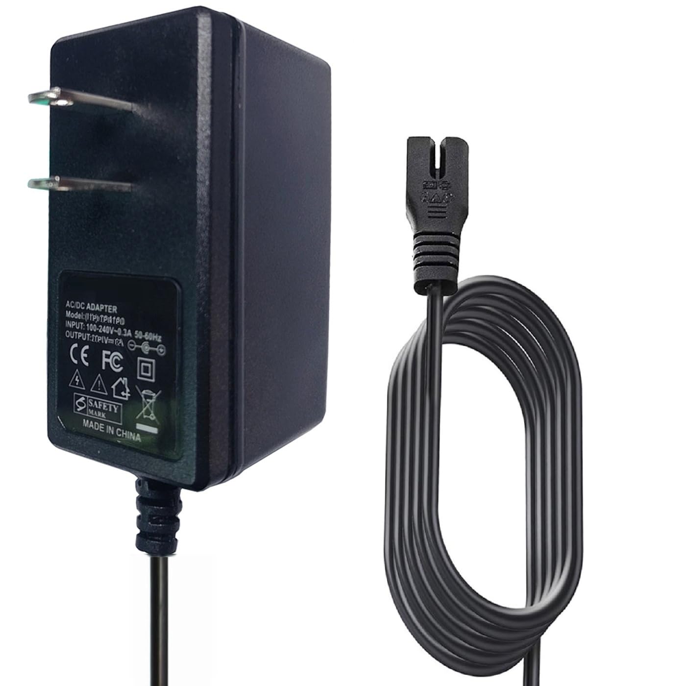 Amazon.com: 2-Prong 9V Replacement Charger Compatible with
